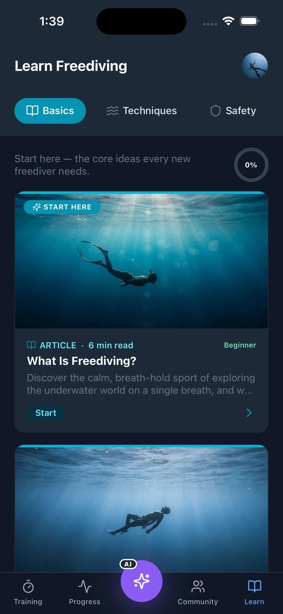 Technique & Physiology Courses